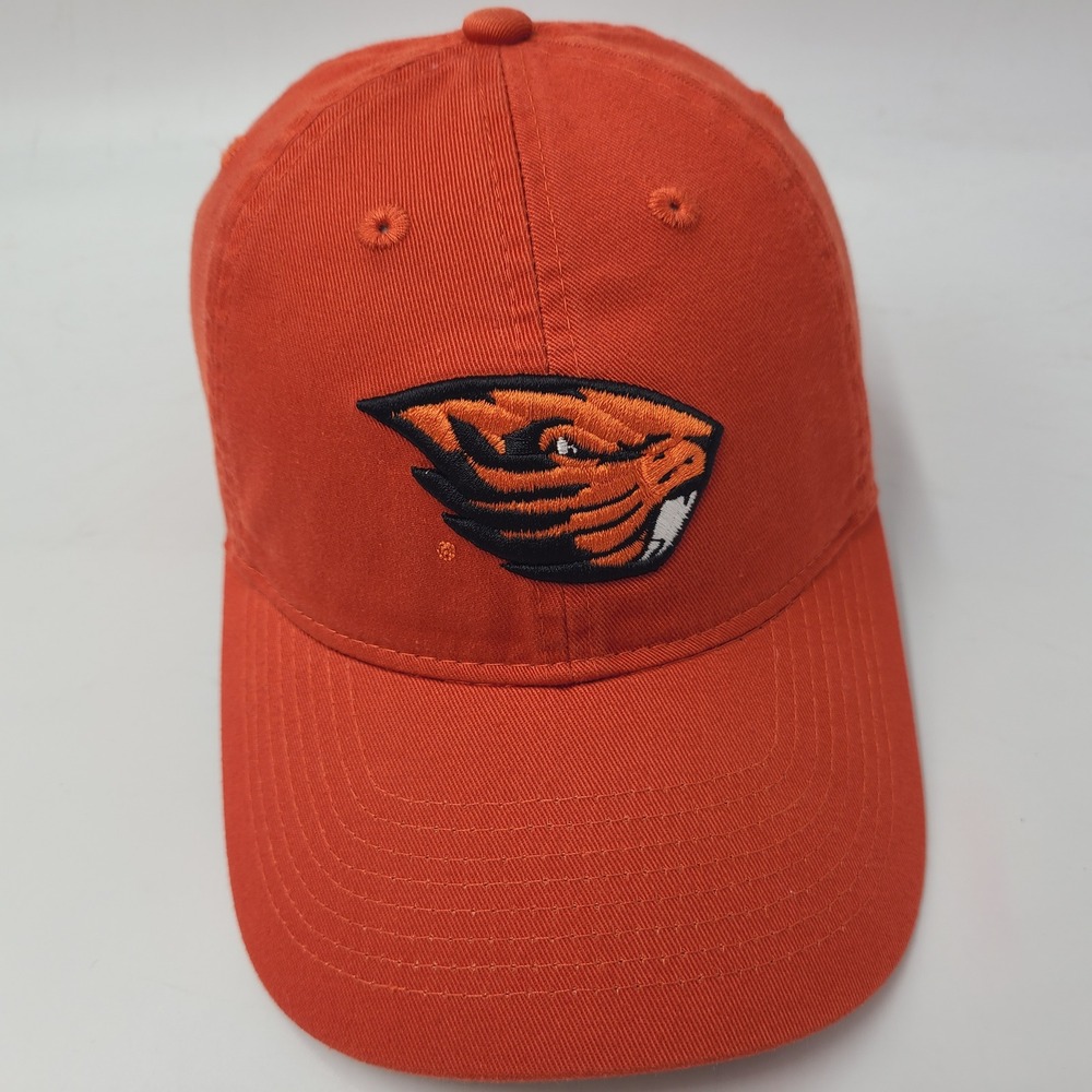 Oregon State Beavers Hat Strapback (Fits Small) Legacy Orange NCAA University